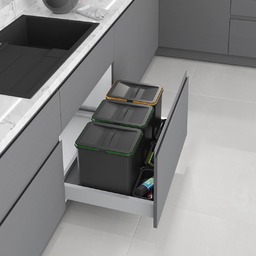 Кухненска кофа за вграждане чекмедже Starax цвят Антрацит