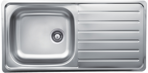 Кухненски мивки от неръждаема стомана - алпака модел EC 330