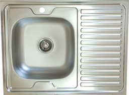 Кухненска мивка от неръждаема стомана - алпака модел EC 120 D