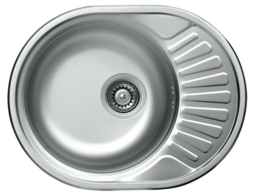 Кухненски мивки от неръждаема стомана - алпака модел EC 157
