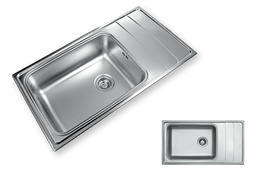 Кухненска мивка с голямо корито модел 915 500