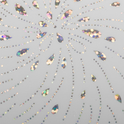 694 Бяла капка гланц - 18 мм МДФ с ПВЦ покритие