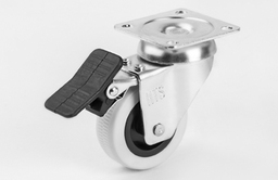 Мебелно колелце-лукс Ф 50 мм със спирачка