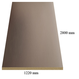 1992 мат Бронз - 18 мм МДФ с ПВЦ покритие