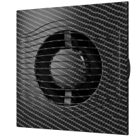 Дизайнерски вентилатор с двигател на лагери и обратна клапа DICITI SLIM C Ф100