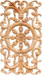 Дървен Орнамент за Декорации, дървена апликация за мебели