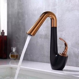 Смесители за Мивки за Баня Черен Мат с Медно покритие