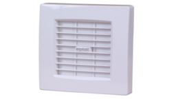 Битов вентилатор с автоматични клапи AOL 100 AB Ф100 (Бял)