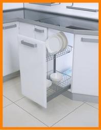 Механизъм чинии и тенджери плавно прибиране