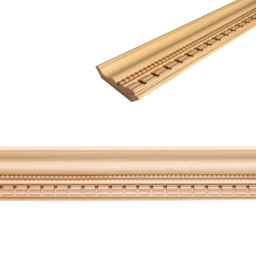 Дървен декоративен профил за мебели и декарации