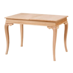 Трапезна маса от Дърво в старинен стил с дърворезба