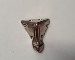 декоративен крак за дървена кутия Хром