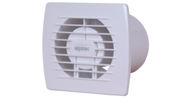 Битов вентилатор за баня Вентилатор ELPLAST EOL B - Ф120 мм Бял