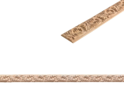 Дървен декоративен профил за мебели и декарации