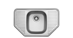 Кухненски мивки от неръждаема стомана - алпака модел EX 161 UK