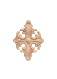 Дървен Орнамент за Декорации, дървена апликация за мебели