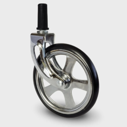 Мебелно Колело Дизайнерско Хром