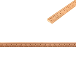 Дървен декоративен профил за мебели и декарации