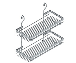 Етажерка двойна голяма