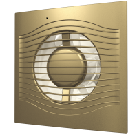 Дизайнерски вентилатор с двигател на лагери и обратна клапа DICITI SLIM C Ф100