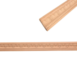 Дървен декоративен профил за мебели и декарации
