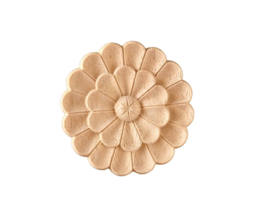 Дървен Орнамент за Декорации, дървена апликация за мебели