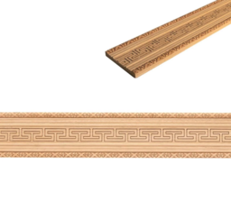 Дървен декоративен профил за мебели и декарации