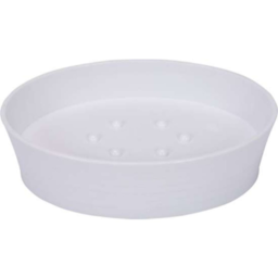 Сапунерка FALA, TIER, PVC, бяла