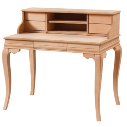 Дървено бюро за офис в античен старинен стил 