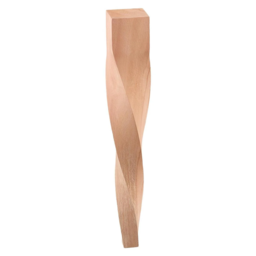 Дървен Крак Кръгъл Конус за Маса, Шкаф, Гардероб, Мебели