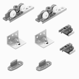 Механизъм за Плъзгаща Врата на Гардероб, Преходна Врата