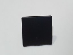 Мебелна дръжка квадрат Черен мат - 19322