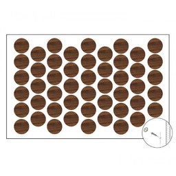 Самозалепваща тапа за покриване на винт Маслина