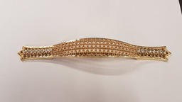 Мебелна Дръжка Златна с Кристал 