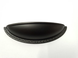 Мебелна Дръжка Старинна Черен Мат