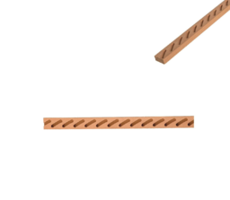 Дървен декоративен профил за мебели и декарации