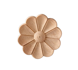 Дървен Орнамент за Декорации, дървена апликация за мебели