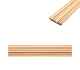 Дървен декоративен профил за мебели и декарации