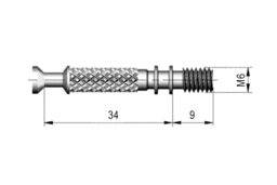 Тяло за минификс за 18 мм ПДЧ от 3 Части