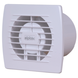 Битов вентилатор ELPLAST EOL 100B Ф100 (Бял)