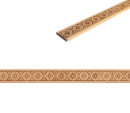 Дървен декоративен профил за мебели и декарации