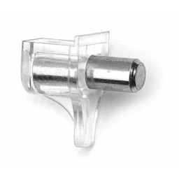 рафтодържачи/ рафтоносачи прозрачен с метална втулка