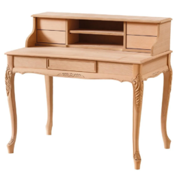 Дървено бюро за офис в античен старинен стил 