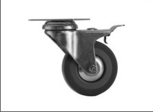 Мебелно колелце-лукс Ф 50 мм със спирачка
