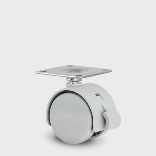 Мебелно Колело Дизайнерско Сиво