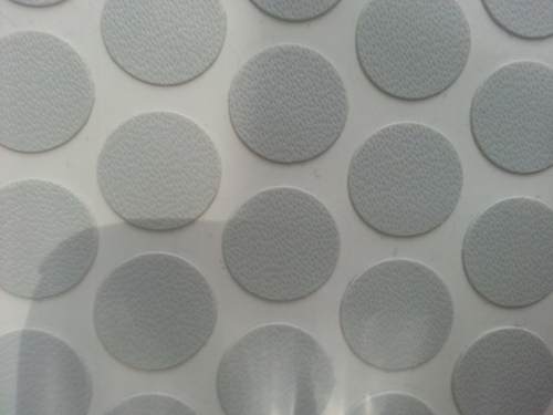 Self colored caps to cover the screws