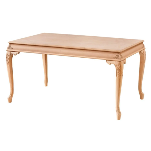 Трапезна маса от Дърво в старинен стил с дърворезба