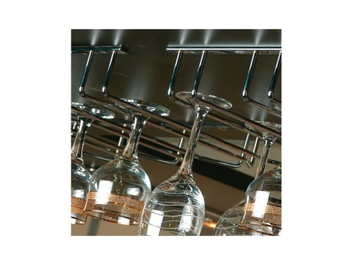 поставка за чаши над бар плот на четири реда