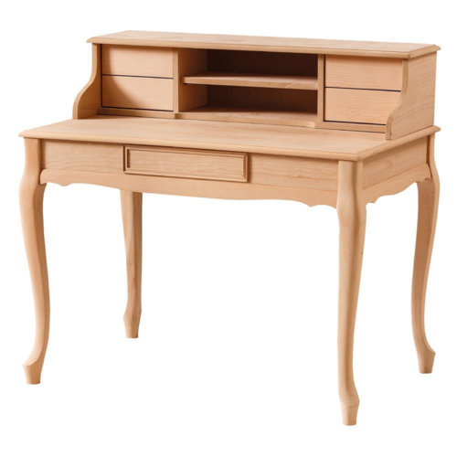 Дървено бюро за офис в античен старинен стил 