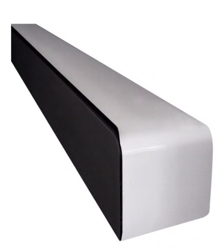 Лайсна за плот 4 см Крайна Кант лайсна Черна